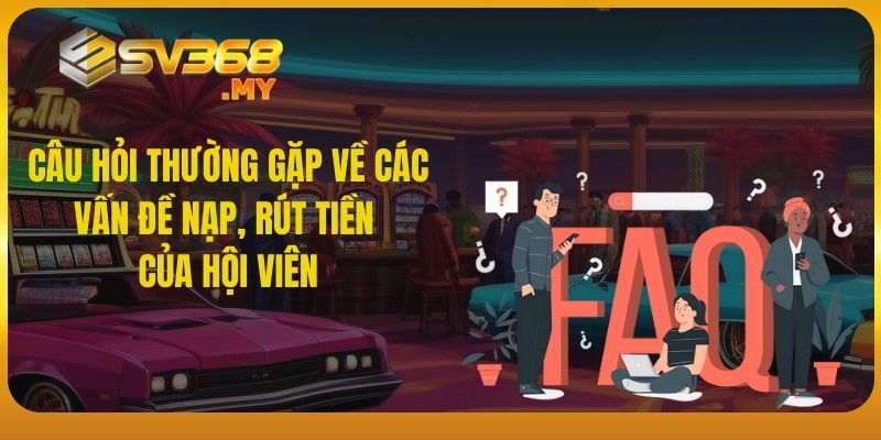 Câu hỏi thường gặp về các vấn đề nạp, rút tiền của hội viên