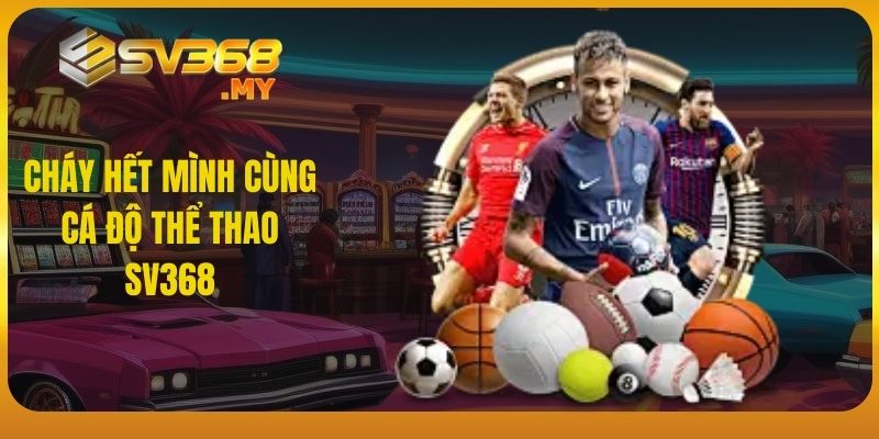 Cháy hết mình cùng cá độ thể thao SV368